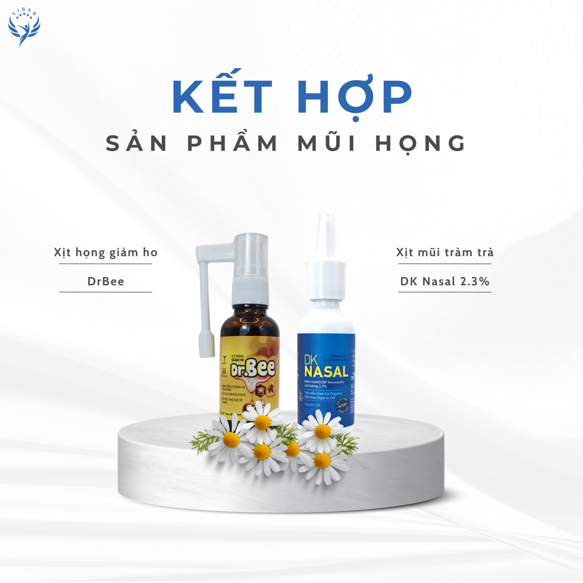 Kết hợp xịt mũi và xịt họng giúp hỗ trợ giảm ho toàn diện hơn trong các vấn đề mũi họng