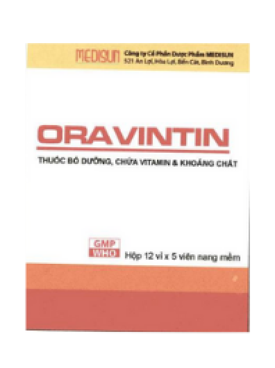 Oravintin bổ sung vitamin cho người bị thiếu hụt dinh dưỡng